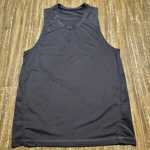 RHONE Athletic Workout Tank Top Dark Charcoal Gray Men’s Size S